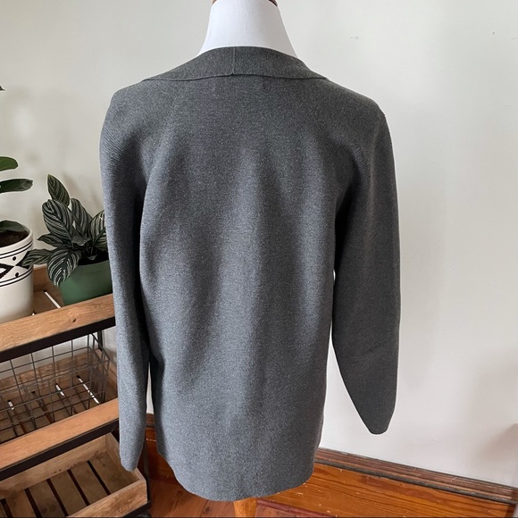 Gray Women's Blazer - Picture 3 of 8